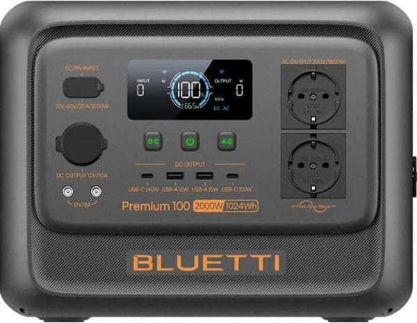 Портативна електростанція BLUETTI Premium 100 V2 фото 1